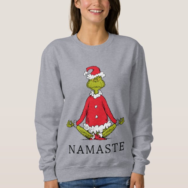 Camiseta Grinch | Namaste Papai Noel (Frente)