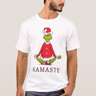 Camiseta Grinch Namaste Papai Noel
