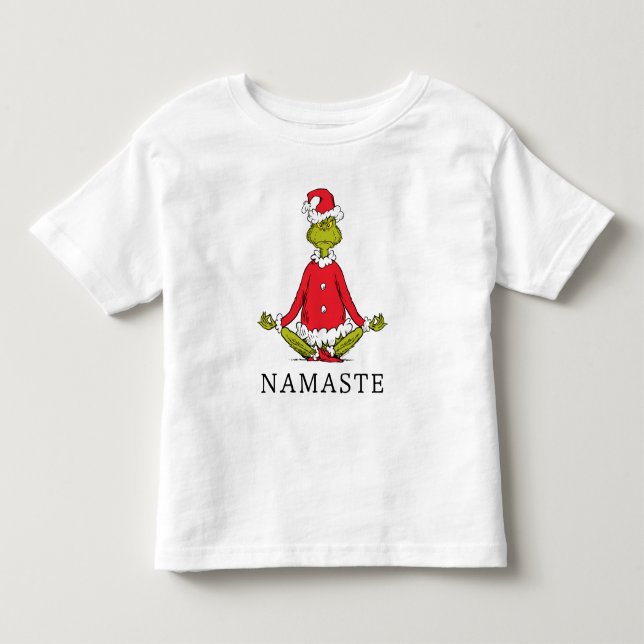 Camiseta Grinch | Namaste Papai Noel (Frente)
