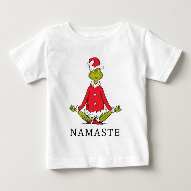 Camiseta Grinch | Namaste Papai Noel (Frente)