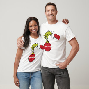 Camiseta Grinch   Nome Personalizado