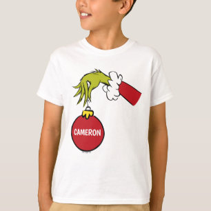 Camiseta Grinch Nome Personalizado