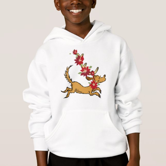 Camiseta Grinch | Poinsettia de Natal do Max (Frente)