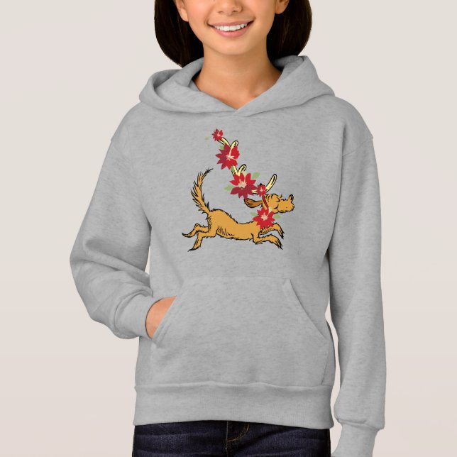Camiseta Grinch | Poinsettia de Natal do Max (Frente)