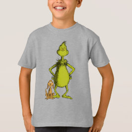 Camiseta Grinch | Posição do Max e do Grinch
