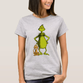 Camiseta Grinch | Posição do Max e do Grinch