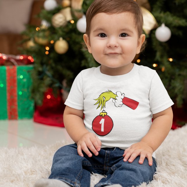 Camiseta Grinch | Primeiro Aniversário (Criador carregado)