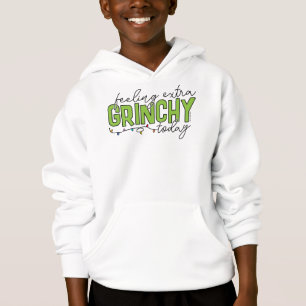 Camiseta Grinch Sentindo-me Extra Grinch Hoje
