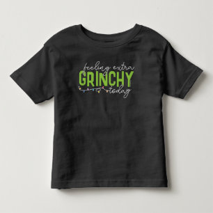 Camiseta Grinch   Sentindo-me Extra Grinchoso Hoje