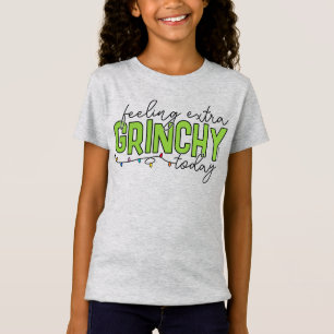 Camiseta Grinch Sentindo-me Extra Grinchoso Hoje 2