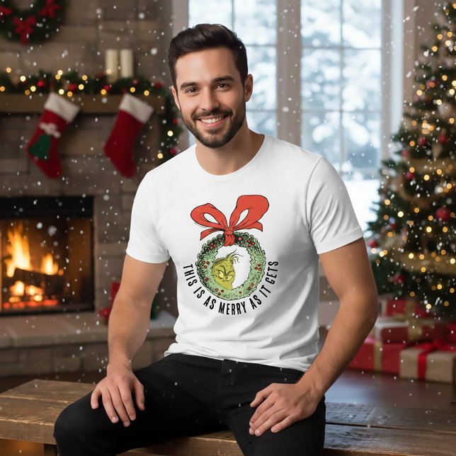 Camiseta Grinch | This Is As Merry As It Gets (Criador carregado)