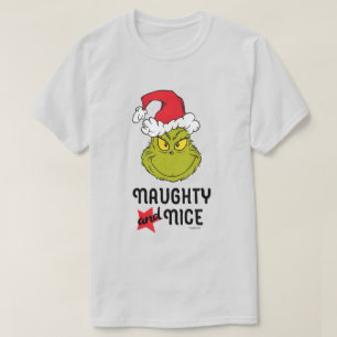 Camiseta Grinch   Travesso e Bonzinho