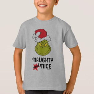 Camiseta Grinch   Travesso e Bonzinho
