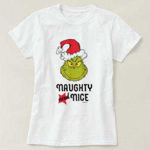 Camiseta Grinch   Travesso e Bonzinho