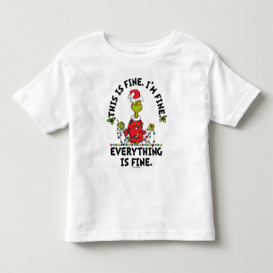 Camiseta Grinch   Tudo está bem