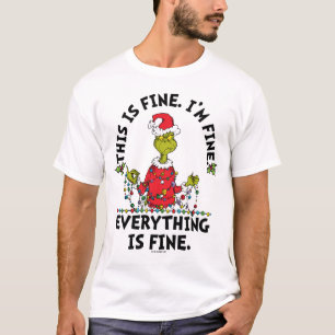 Camiseta Grinch   Tudo está bem