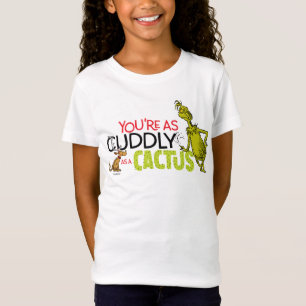 Camiseta Grinch   Você é Tão Aconchegante Quanto um Cacto
