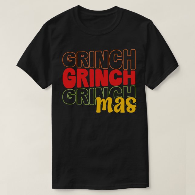 Camiseta grinchmas 1 (Frente do Design)