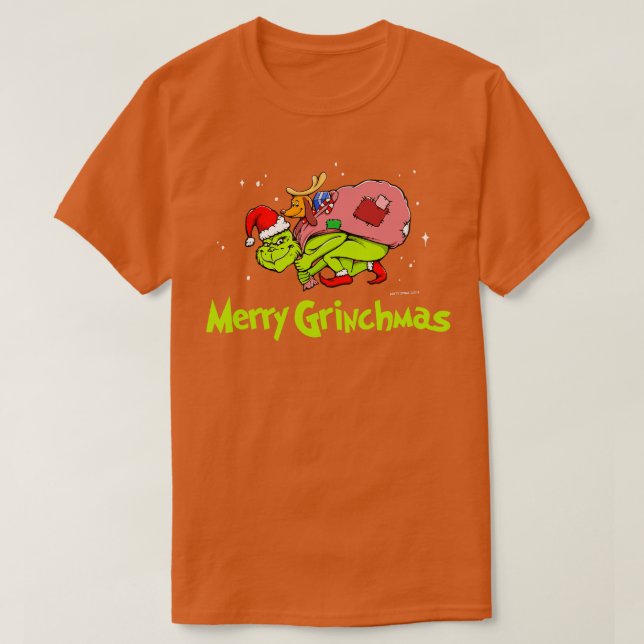 Camiseta Grinchmas Feliz Verde (Frente do Design)