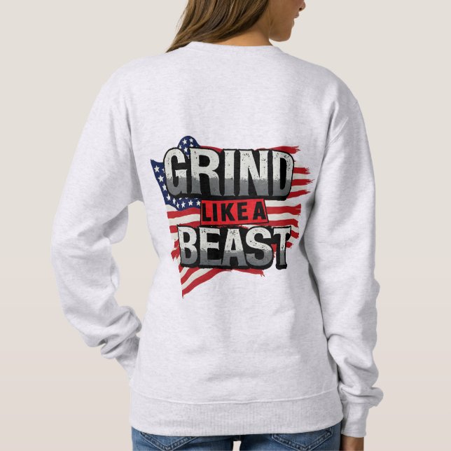 CAMISETA GRIND LIKE A BEAST (Verso)