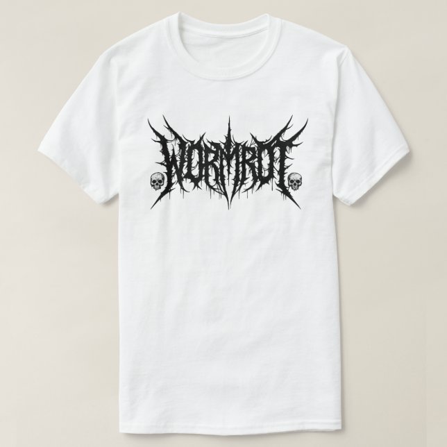 Camiseta Grindcore De Verme Que Arrastamos (Frente do Design)