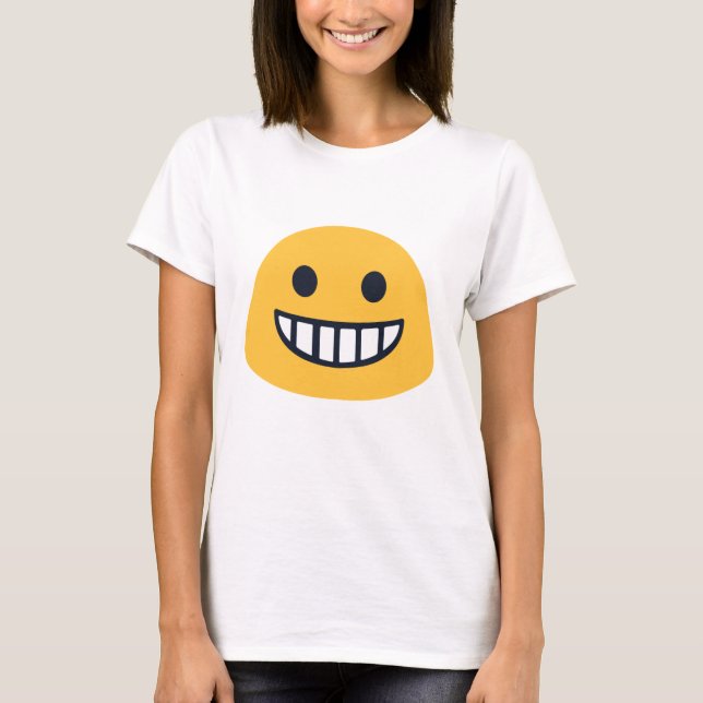 Camiseta Grinning Emoji (Frente)