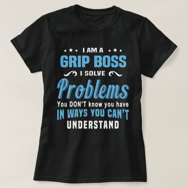 Camiseta Grip Boss (Frente do Design)