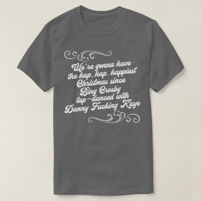 Camiseta Griswold Hap Hap Happiest Natal Mais Feliz (Frente do Design)