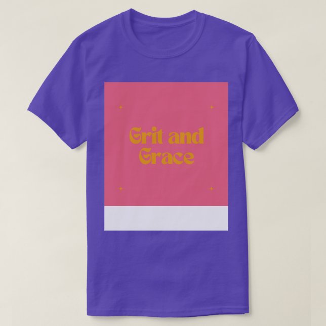 Camiseta Grit e Grace (Frente do Design)