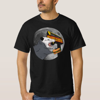 Camiseta Gritando Ogambá Comendo em Frente à Lua