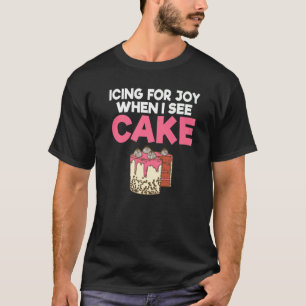 Camiseta Gritando Por Alegria Quando Vejo Bolo De Bolo De B
