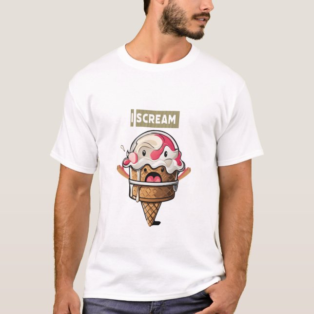 Camiseta gritar (Frente)