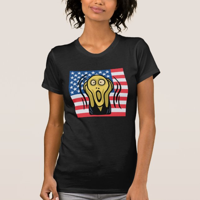 Camiseta Gritar americano (Frente)