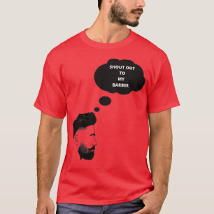 Camiseta Gritar Com Meu Barbeiro