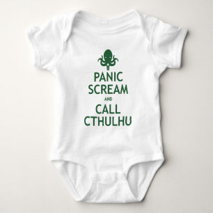 Camiseta Gritar do pânico e chamada Cthulhu
