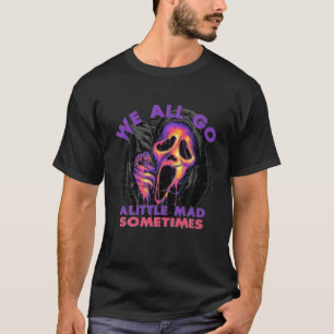 Camiseta Gritar Ghost Alitter Mad some Horror Tee Desi
