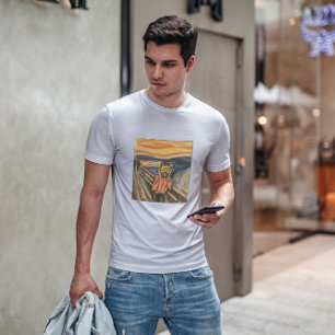 Camiseta Gritar hipster