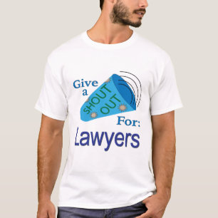 Camiseta Gritar para Advogados