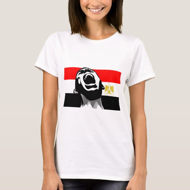 Camiseta Gritar para Egipto (Frente)
