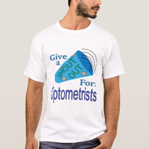 Camiseta Gritar para Optometristas