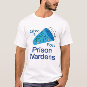Camiseta Gritar para os Guardas da Prisão