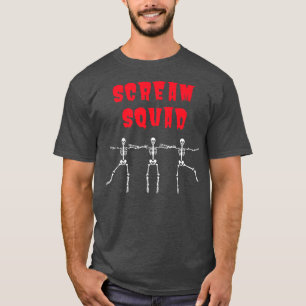 Camiseta Gritar Squad Group Halloween Figurume 73