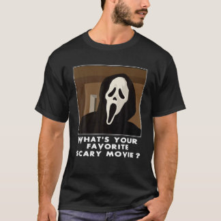 Camiseta Gritar Vintage Ghostface Qual é o seu favorito
