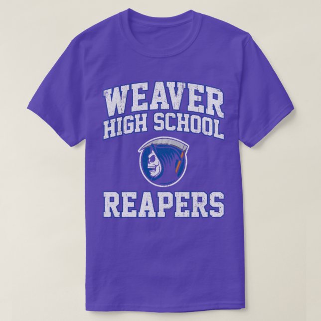 Camiseta Gritar Weaver Segundo grau Reapers (Frente do Design)