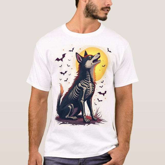 Camiseta Grito do Shiba Esqueleto (Frente)
