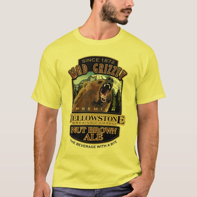 Camiseta Grizzley louco (Frente)