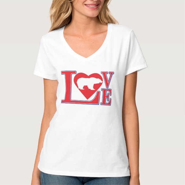 Camiseta Grizzly Bear Love (Frente)