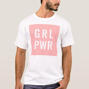 Camiseta GRL PWR aumentou