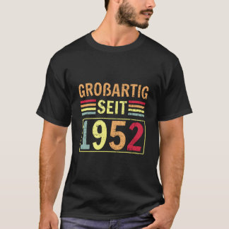 Camiseta Groãÿig Desde 1952 Saudação Aniversário B-Day