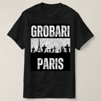Camiseta Grobari Paris Torre Eiffel e Cemitério